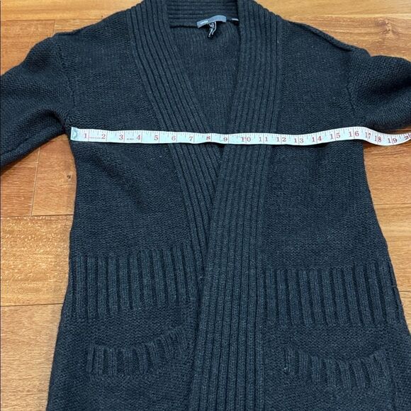 Vince Black Women's Bergdorf Goodman Cardigan Open Front Sweater Size S - Picture 5 of 8